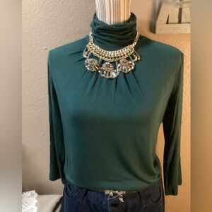 NEW BANANA REPUBLIC GREEN TOP